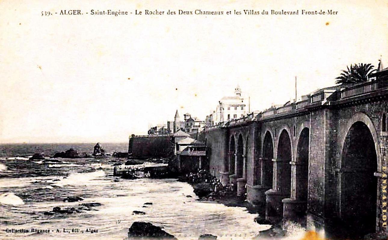 Alger - Saint-Eugene - Rocher des Deux Chameaux et Villas.jpg